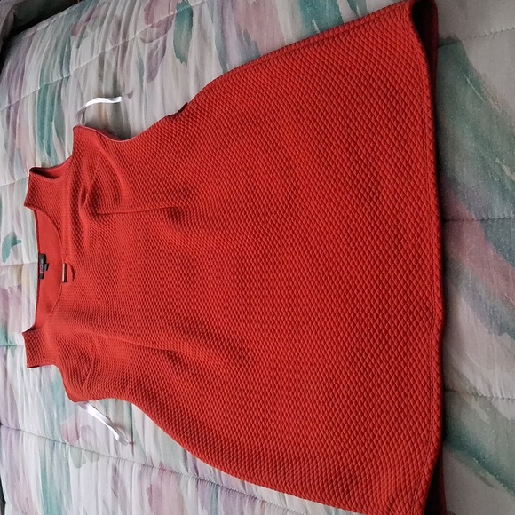 NWOT,Sleek & Sexy, Burnt Orange/Rust Midi Dress - Picture 12 of 12